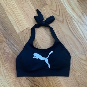 Puma halter sports bra M